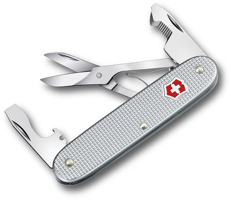 Victorinox Companion Alox Smart Taschenmesser – 93 mm – 6 Funktionen – Silber