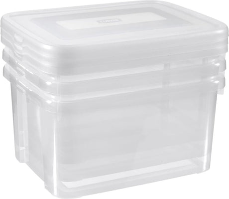 Curver Storage Box Set Handy 3x25 L transparent