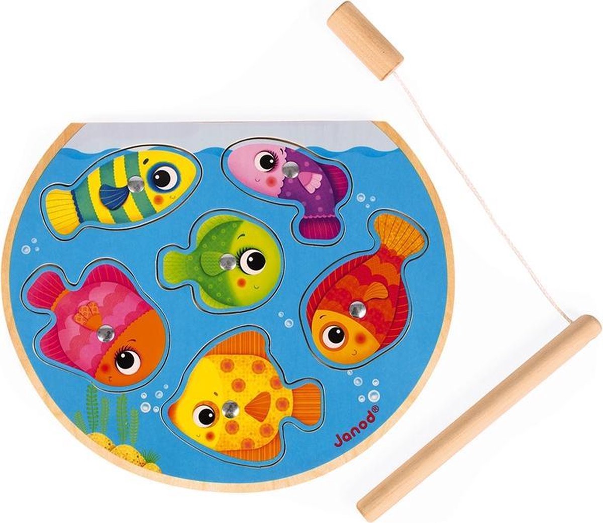 Janod – Puzzlespiel – schnelles Angeln