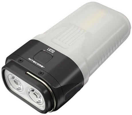 Nitecore nc-lr70 lr70 Campinglampe LED 3000 lm funktioniert mit einer Batterie 271 g schwarz