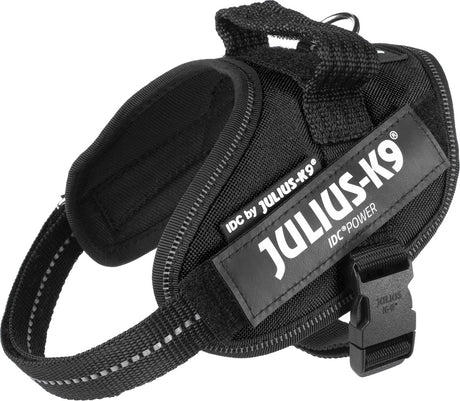 Julius K9 Julius-K9 IDC Power Harness – Hundegeschirr – XS – Mini-Mini – Schwarz
