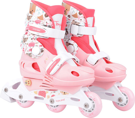 Tempish Baby Skate Set Wild Inline Skates – Mädchen – Pink – Größe 26-29