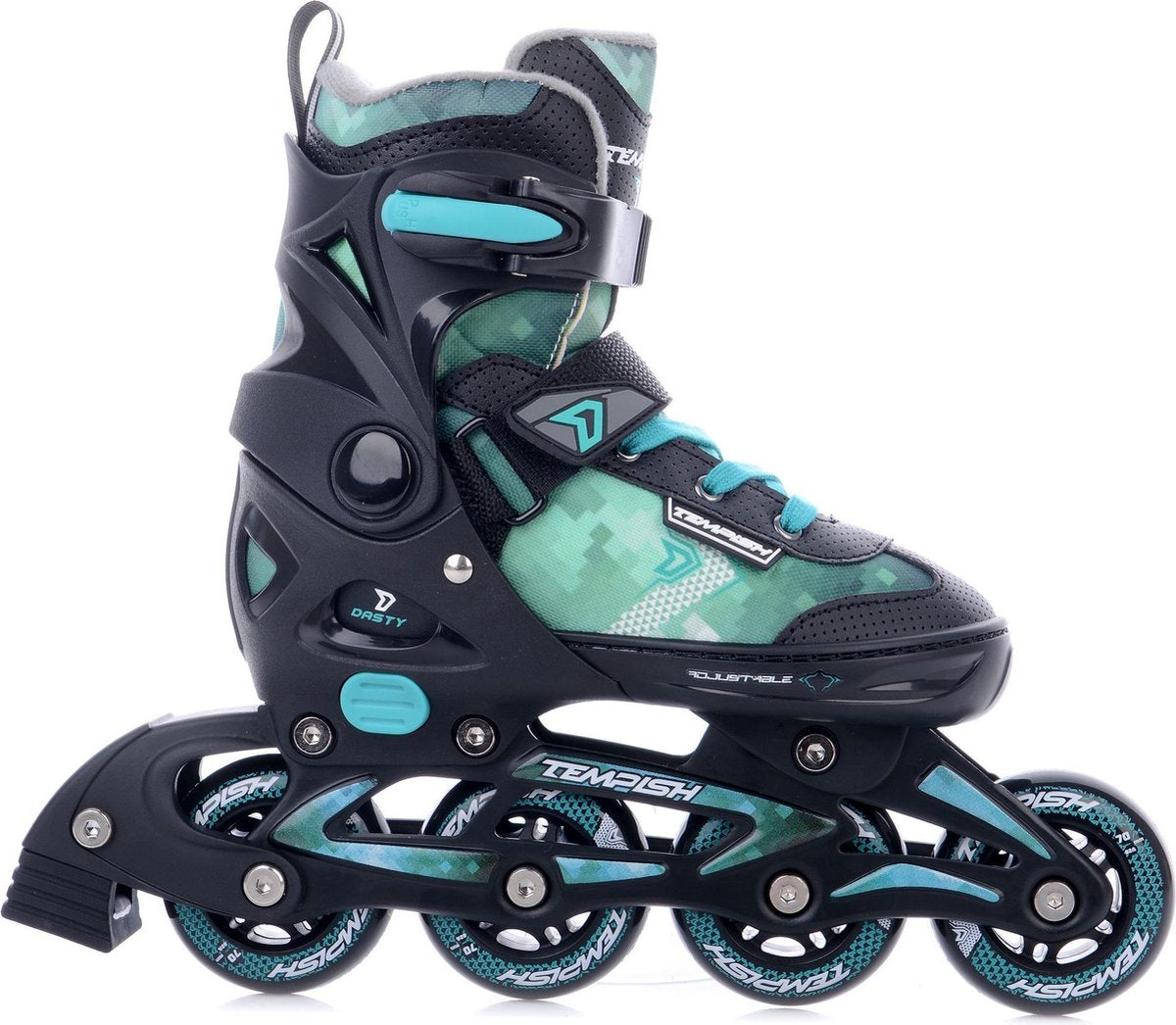 Tempish Inline Skates Dasty 82A Softboat Grün Größe 40-43
