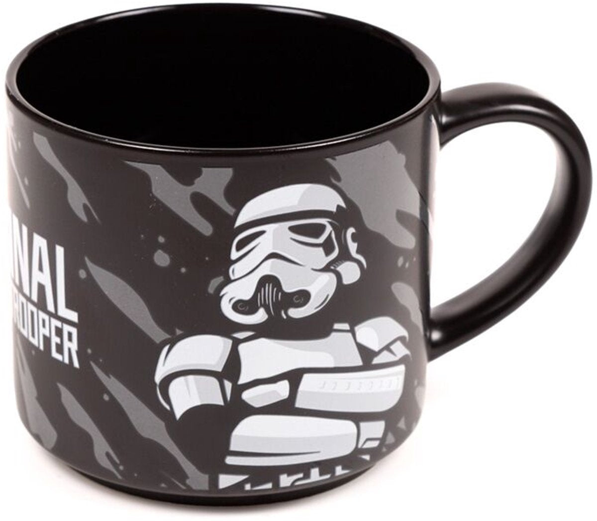 Puckator-Becher – der Original Stormtrooper – groß – schwarz und weiß – Porzellan – 470 ml