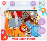 Playgo spielt Puzzle-Safari