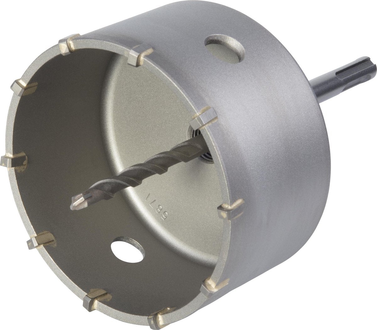 Wolfcraft – Lochsäge 105 mm – SDS Plus Lochbohrer – 5490000