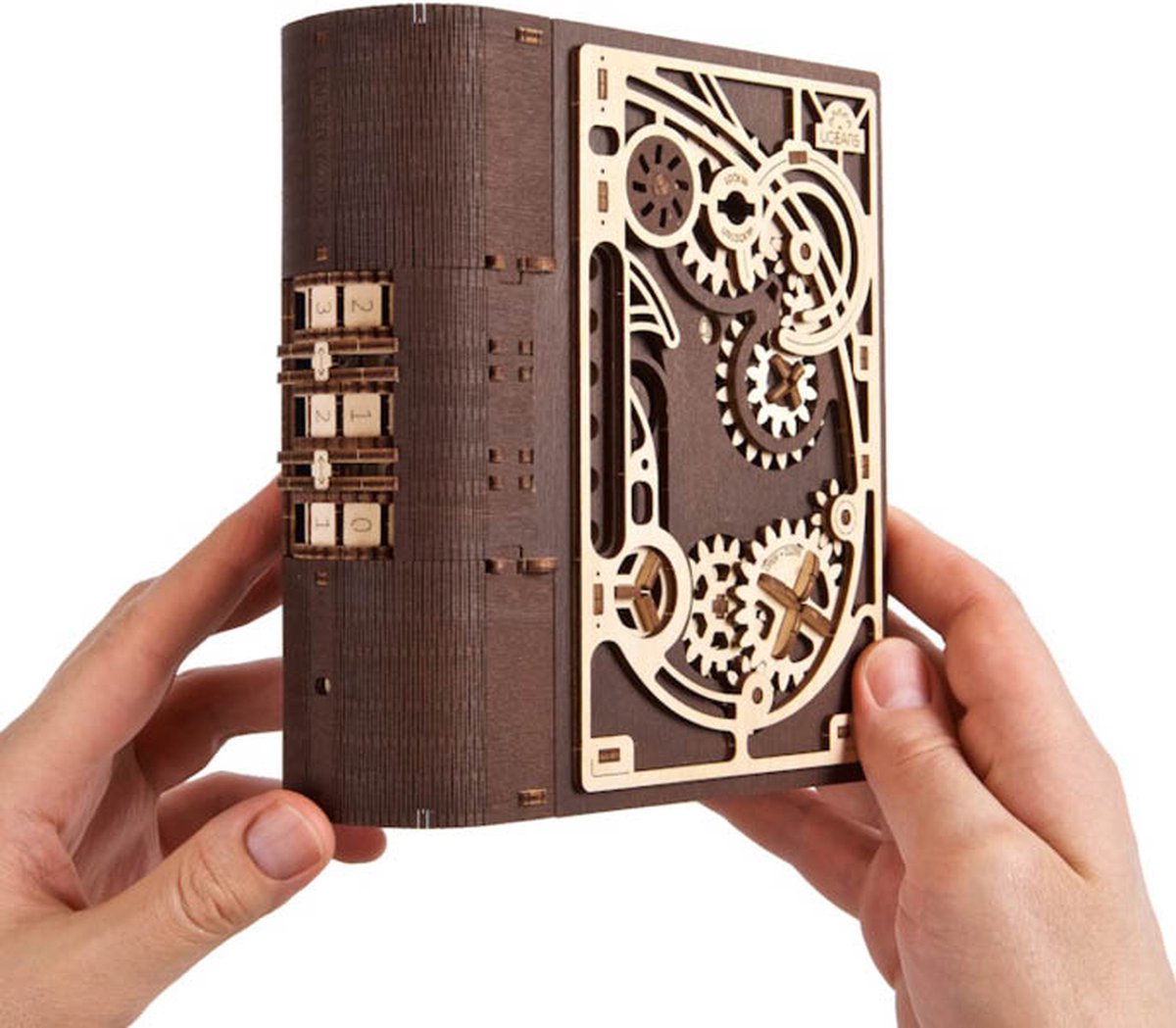 Ugears 3D-Holzmodell – Buch der Geheimnisse