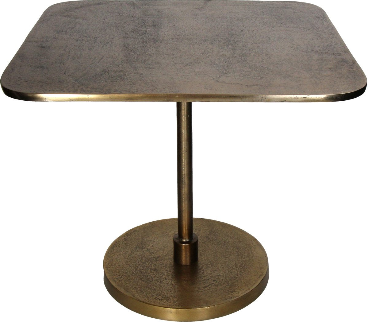 Hd table aluminium gold 50x50x45cm