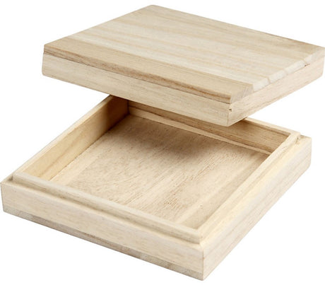 Creativ Firmenbox, H: 3 cm, Maße 10x10 cm, 1 Stück
