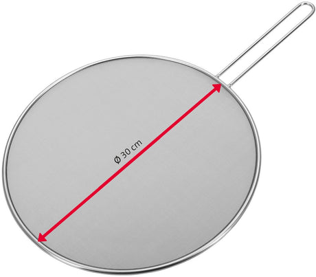 Westmark Spritzschutz, Durchmesser: 30 cm, Edelstahl, Picante, Silber, 12182270