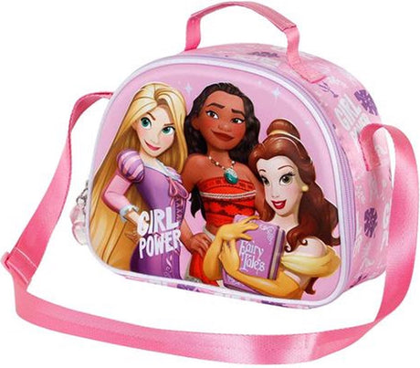 Charactermania – Disney – Princess Power-3D – Thermo-Lunch-Tasche – Snack – Flieder