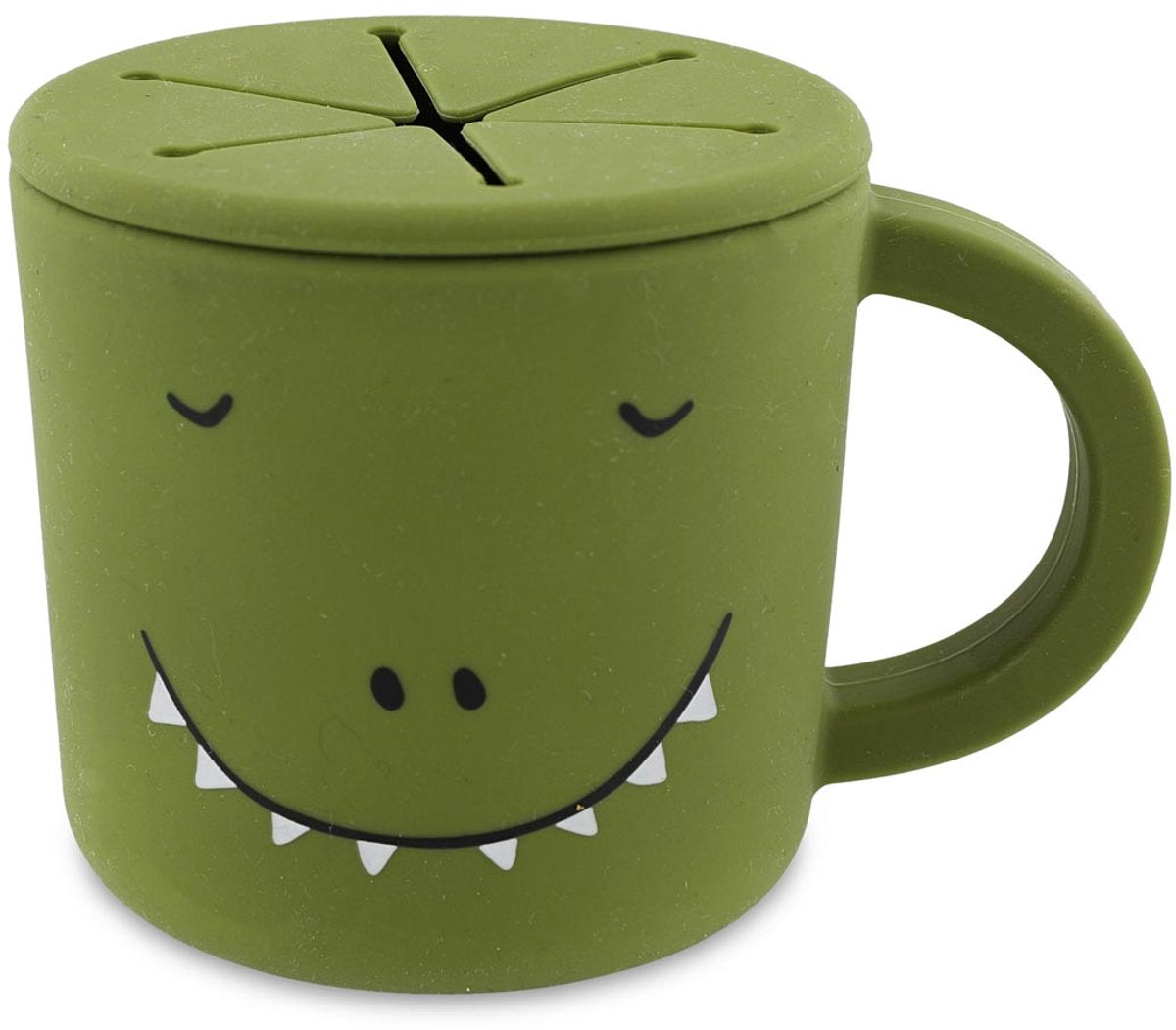 Trixie Silicone Snack Cup - Mr. Dino
