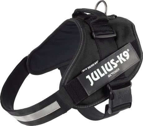 Julius K9 Julius-K9 IDC Power Harness – Hundegeschirr – 2XL – Größe 3 – Schwarz