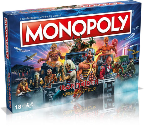 Winning Moves Monopoly – Brettspiel – Iron Maiden – Englisch