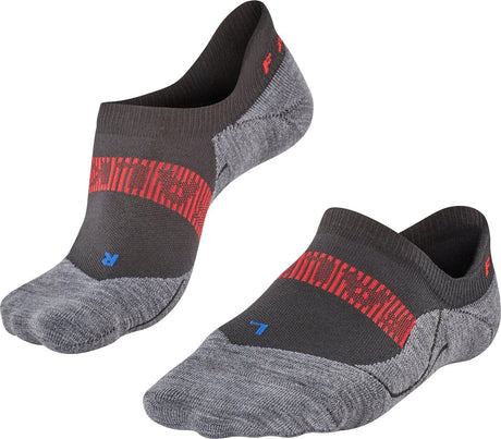 Falke ru4 Cool Invisible Anti-Blister Funktionsmaterial Laufsocken Damen Schwarz – Größe 37-38