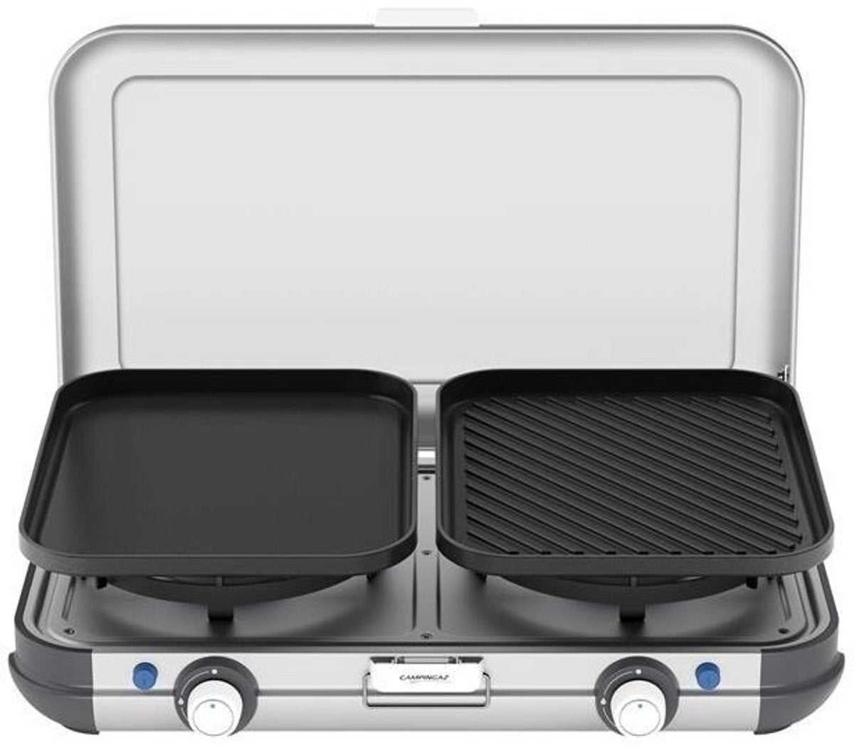 Campingaz Kitchen 2 Grill and Go CV – Luxus-Campingkocher – Gasherd – Grau