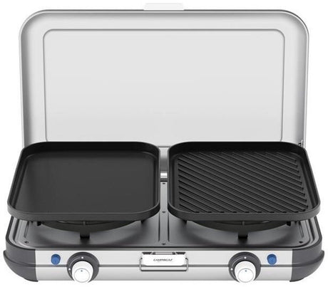 Campingaz Kitchen 2 Grill and Go CV – Luxus-Campingkocher – Gasherd – Grau