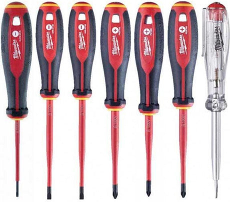 Milwaukee Tri-Lobe VDE-Schraubendreher-Set – 7-teilig – 4932478738