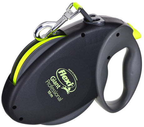 Flexi Retractable Line Giant Tape Professional Neon Schwarz Gelb