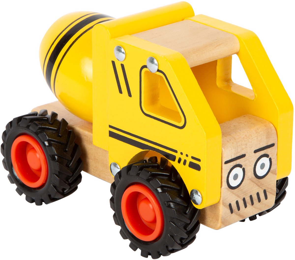 Small Foot - Zement-LKW aus Holz gelb
