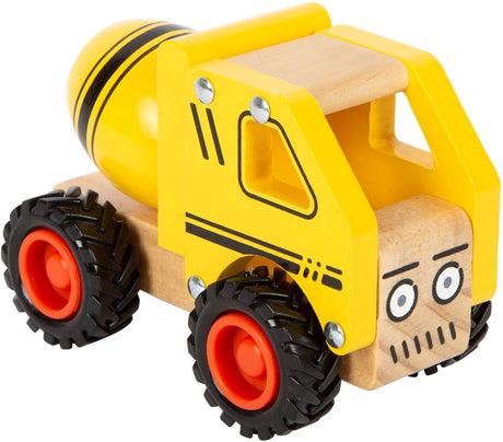 Small Foot - Zement-LKW aus Holz gelb