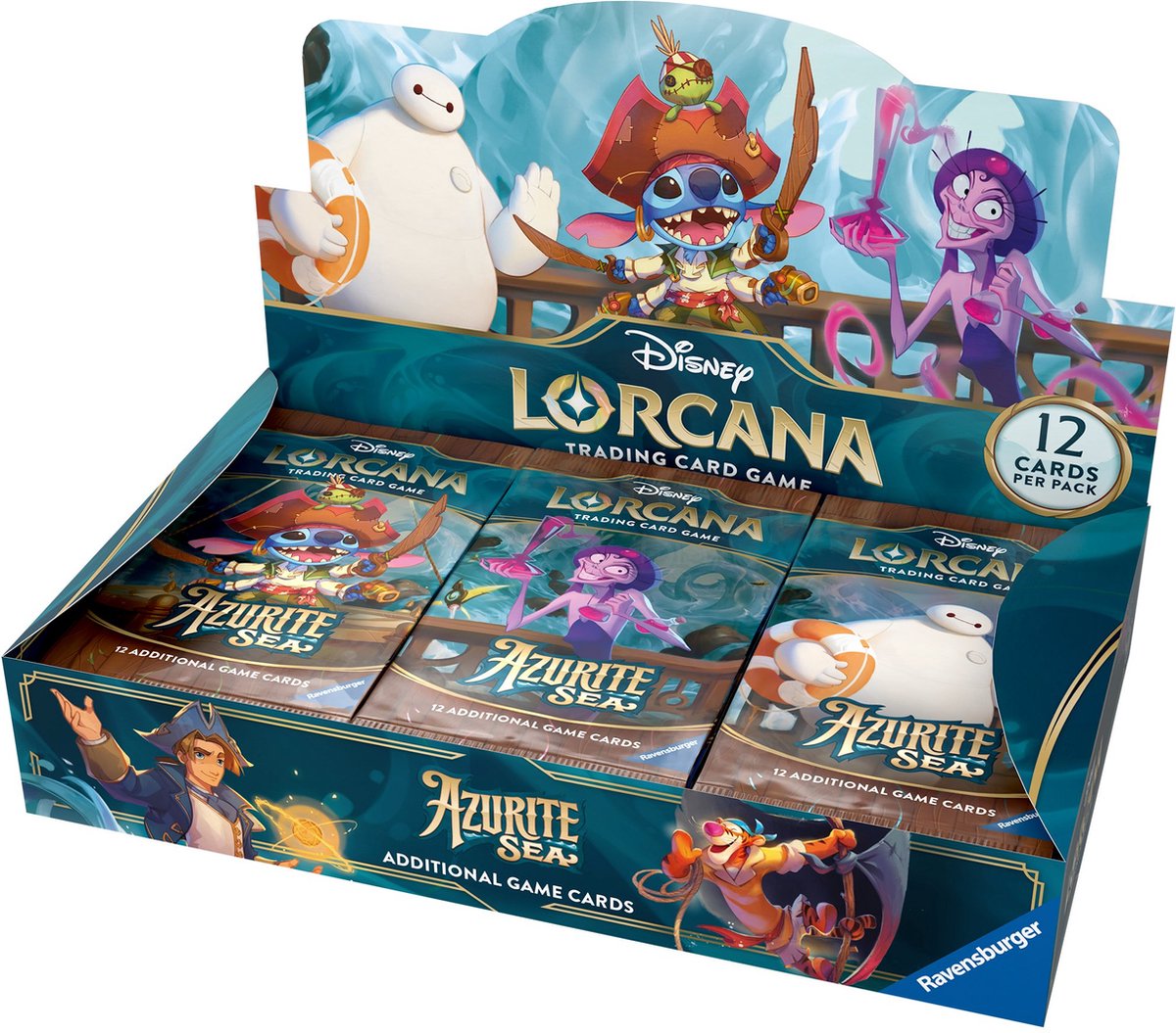 Disney lorcana azurite sea booster box