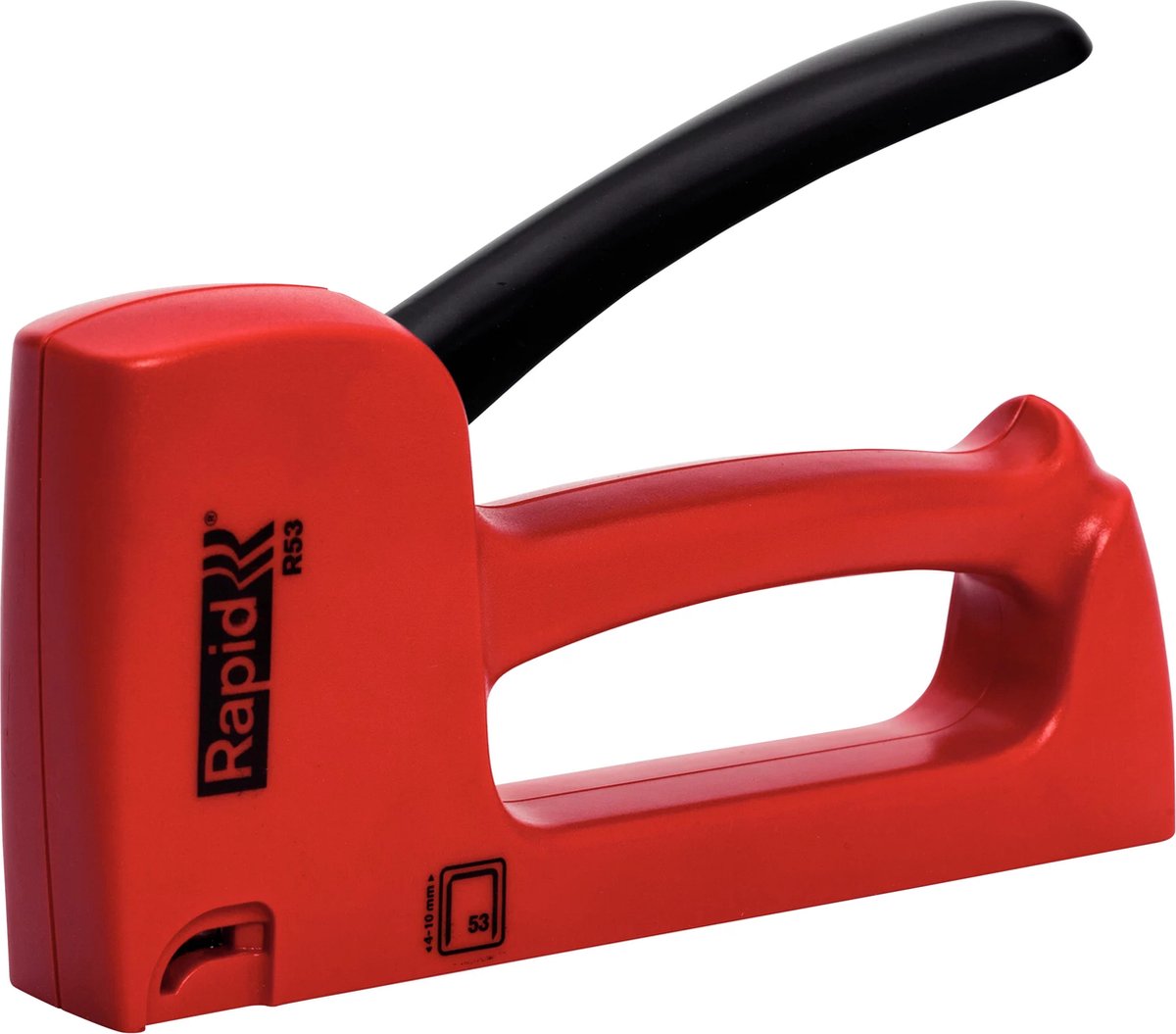 Rapid r53 - Handtacker - ergonomisch - 4-10 mm - leicht - rot