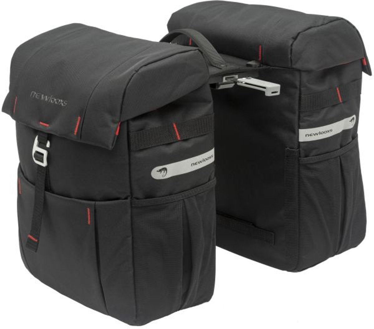 Neue Looxs Vigo Double Fahrradbeutel schwarz