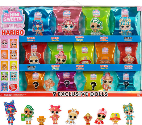 Lol. Überraschung! liebt Mini-Süßigkeiten x Haribo-Partypaket – Minipop