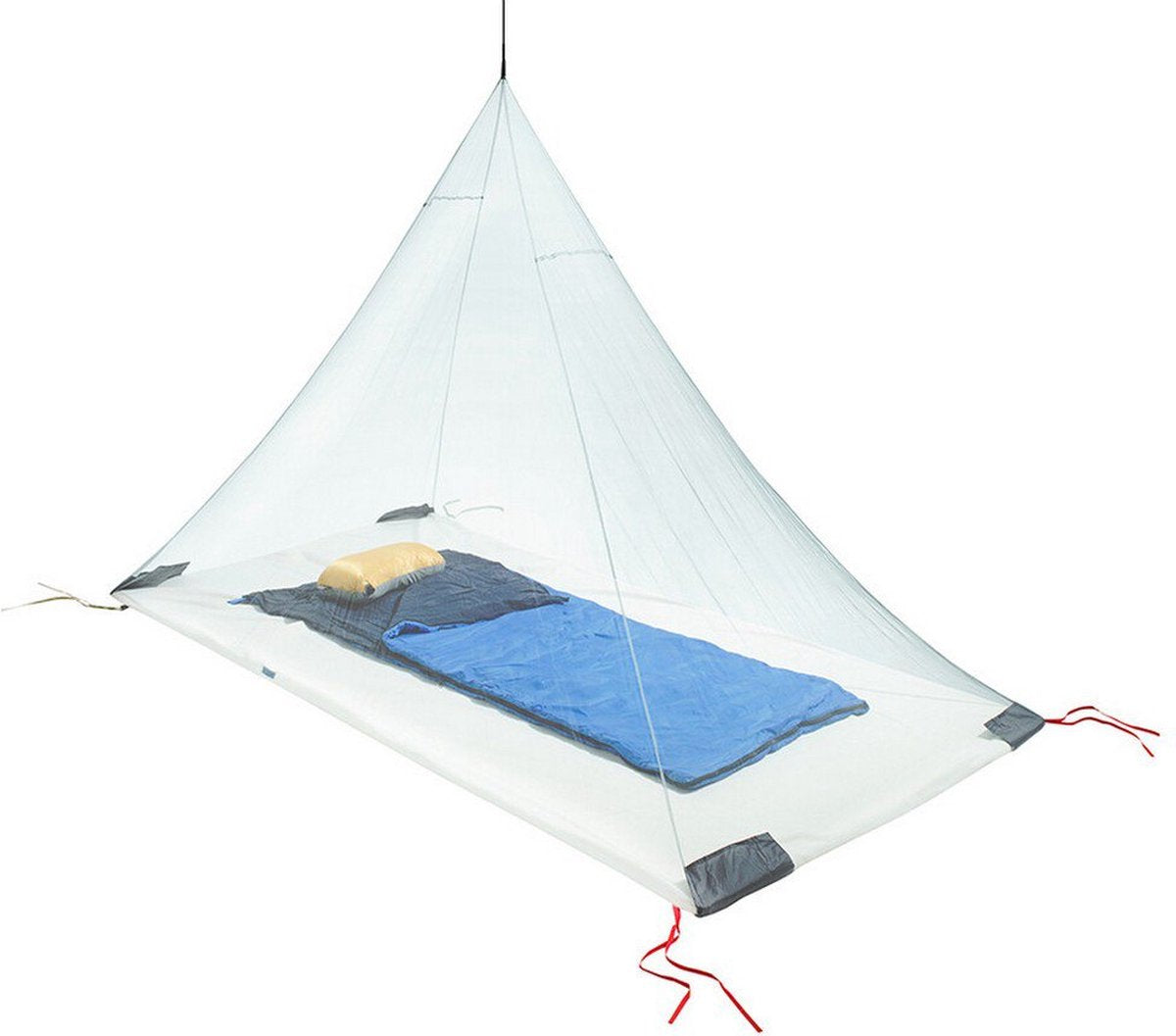 Cocoon ultraleichtes Outdoor-Moskitonetz – doppelt – schlickgrün