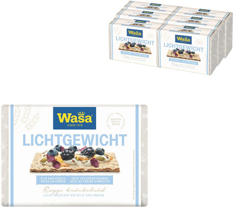 Wasa leichtes Knäckebrot – 6 x 300 g