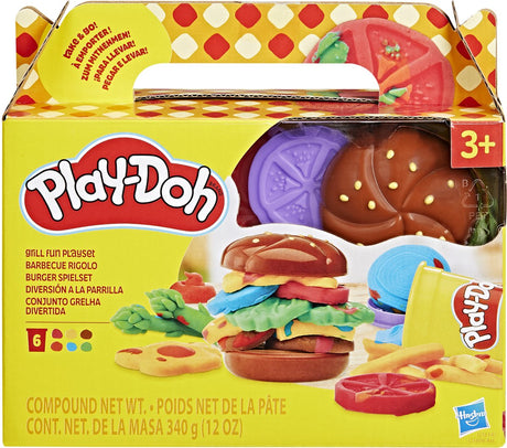 Play-Doh-Grillspaß – 6 Tontöpfe
