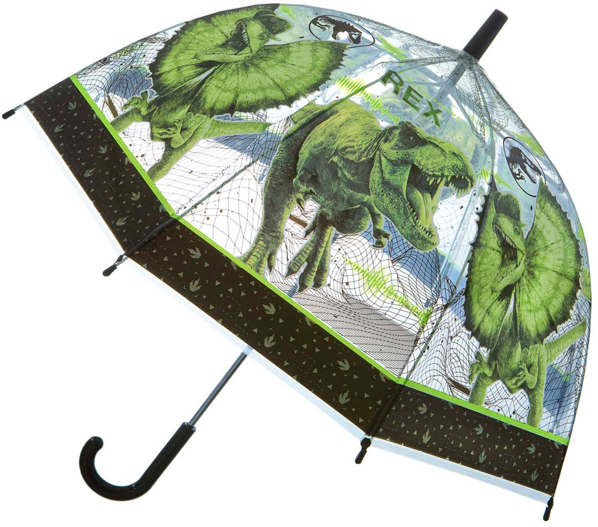 Undercover-Regenschirm aus Jurassic Park