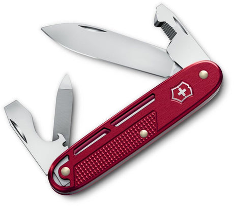 Victorinox Synergy Alox Taschenmesser - 9 Funktionen - Rot