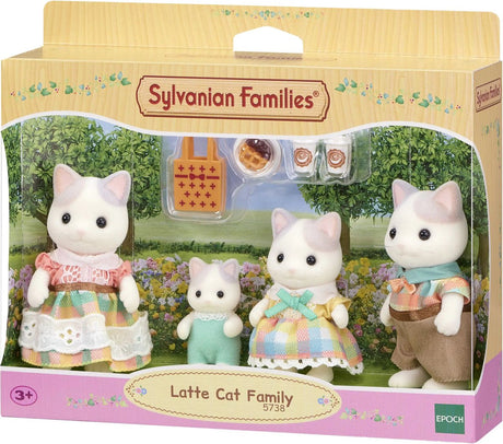 Epoch Sylvanian Family Family Latte Cat