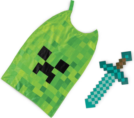 Minecraft-Verkleidung (Mojang), Minecraft-Schwertumhang-Set, Größe Einheitsgröße, Kind, Kind