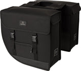 Fastrider hybride - dubbele fietstas - waterafstotend - 26 liter - zwart