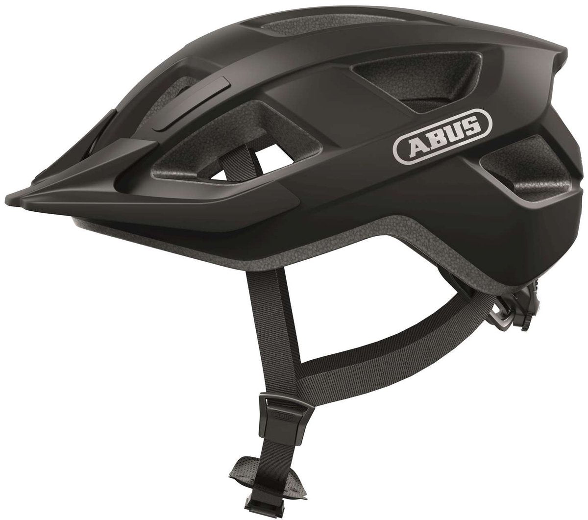 Abus Aduro 3.0 Fahrradhelm - sportlich und schick - Velvet Black - M 52-58 cm