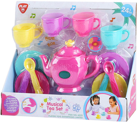 Playgo Teeservice mit Musik – 14-teilig.