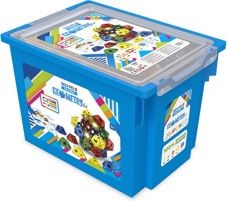 Geomag Education Geometry Lab Recycling Large – Stem Magnetic Building Set – 1439 Teile – ab 3 Jahren