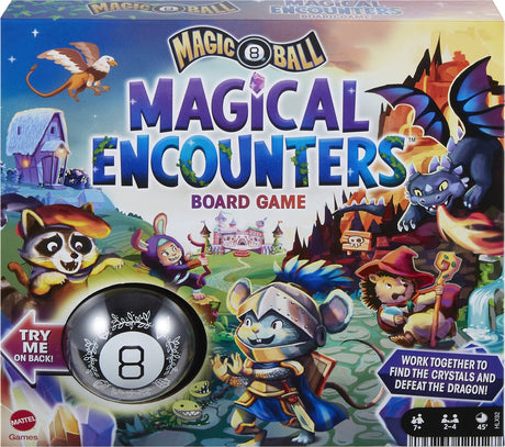 Mattel Magic 8 Ball Magic Encounters Brettspiel