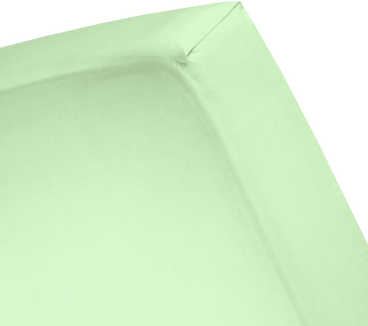 Damai - hoeslaken - double jersey - 80 90 x 200 210 220 100 x 200 cm - eenpersoons - lichtgroen