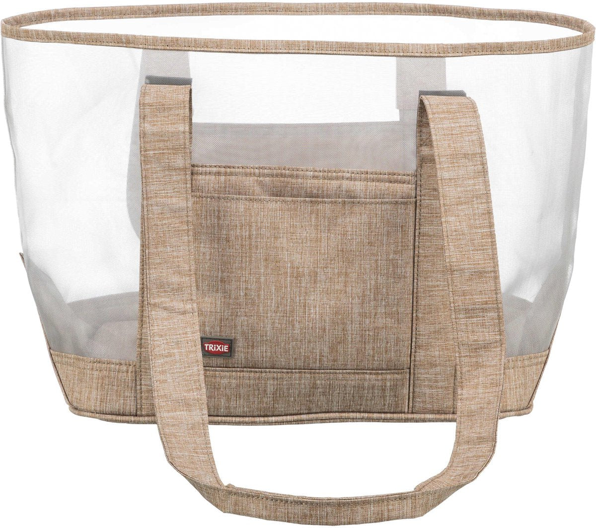 Trixie Hundetasche Mary transparent sand