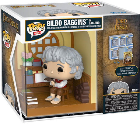 Funko pop! nooks: the lord of the rings - bilbo baggins in bag end