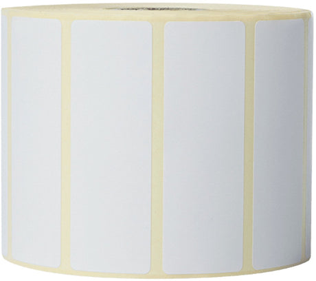 Brother bde-1j026076-102 vorgestanzte Etikettenrolle mit weißen Etiketten von 76 mm x 26 mm und 1.900 Etiketten pro Rolle zum Drucken hochwertiger Etiketten