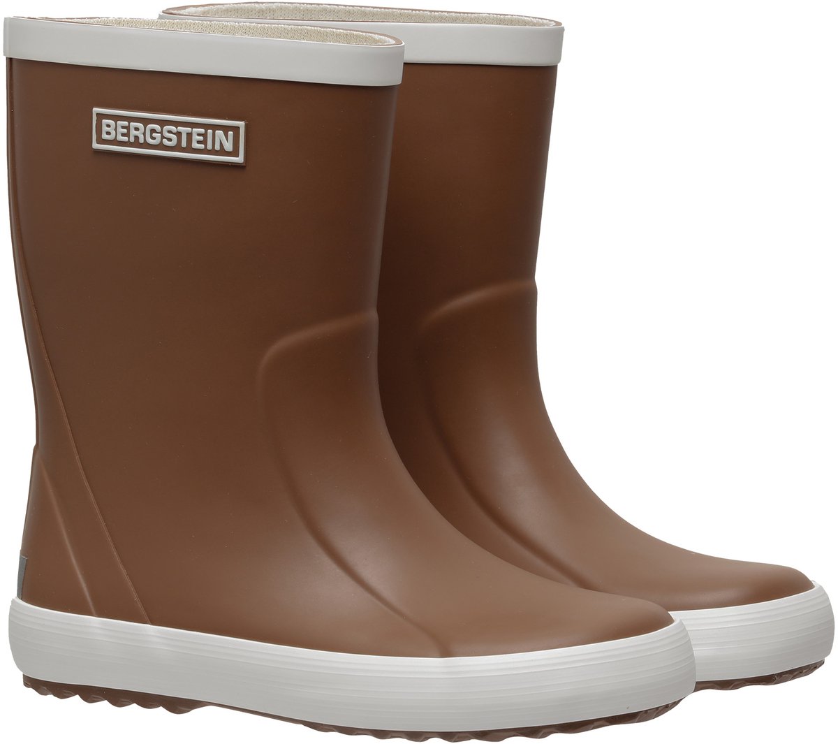 Bergstein earth unisex junior regenlaarzen - brown