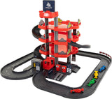 Cavallino Racing Parkhaus mit 4 Stockwerken und Autos spielen Set