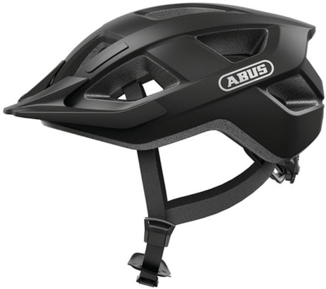 Abus Aduro 3.0 Fahrradhelm S 51-55 cm - sportlich und schick - Velvet Schwarz
