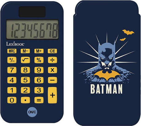 Lexibook Batman 8-stelliger Taschenrechner mit Schutzhülle