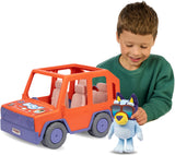 Moose Toys Bluey – Bluey Buddies Big Heeler 4WD-Spielset – inkl. plüschig blau